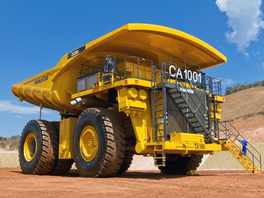 The world’s biggest mining dump trucks